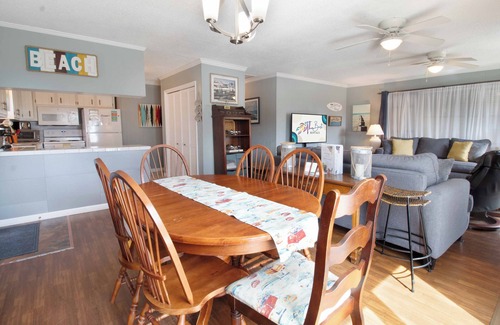 Folly Beach House | Across from Beach w/Lighthouse View!~Stilted Views