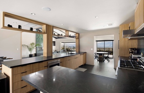 Desert Hot Springs House | Addendum Estate - 2 Pools, Panoramic Views & Luxe Privacy for Groups