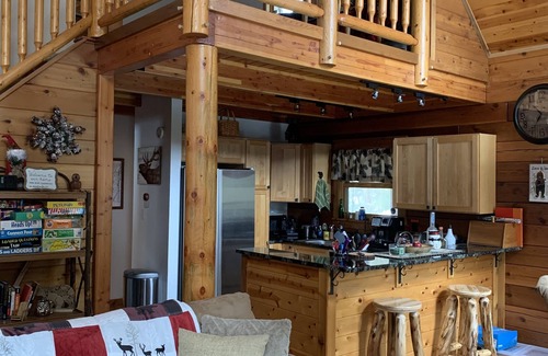 Chestertown House | Adirondack Log Cabin on 30 acres
