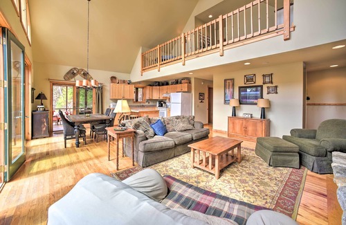 Severance House | Adirondack Oasis: Lake House w/Dock + Deck!