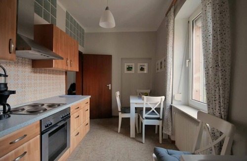Saalstadt Apartment | Adjunkes Landhaus - apartment/apartment, shower or bath, 2 bedrooms