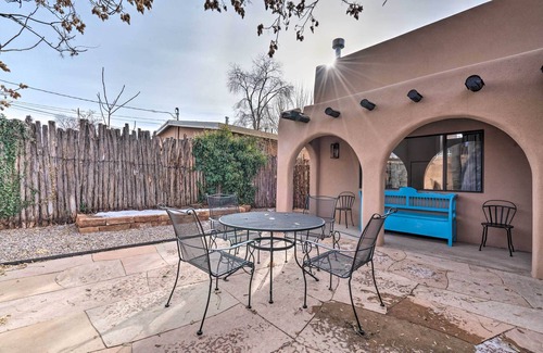 Downtown Santa Fe Cottage | Adobe House w/Patio - Walk to Dtwn Plaza & Shops!