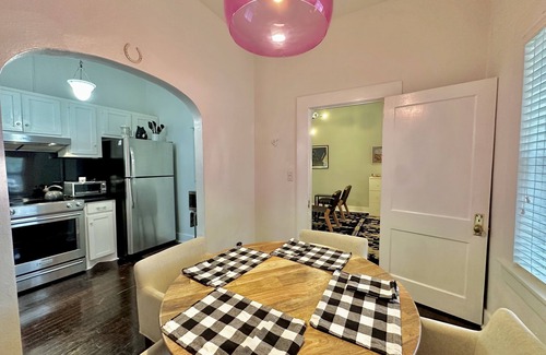 Marfa House | Adobe in Prime location in heart of Marfa, Steamshower, Fantastic Porch