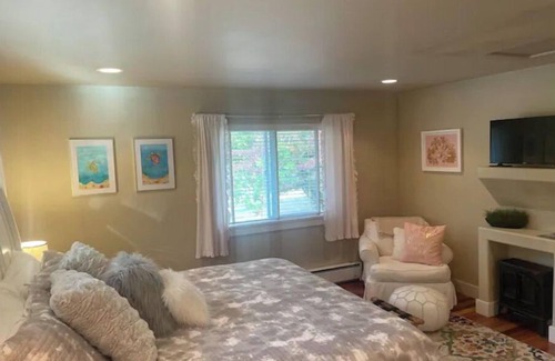 Anacortes House | Adorable 1 bed Guest House w/cozy elec. fireplace