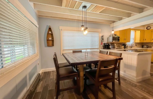 North Glade Hills House | Adorable Lakefront Cottage with Hot Tub and Dock! Pet friendly