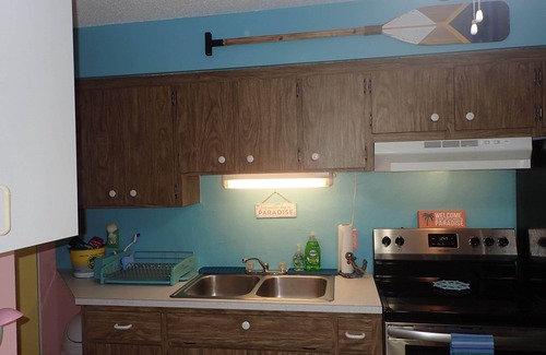 Saint James City Condo | Adorable Waterfront Condo, Boat Slip and Pool!