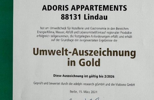Aschach Apartment | ADORIS APPARTEMENTS im Lotzbeckpark am See "nachhaltiges Wohnen in Lindau"