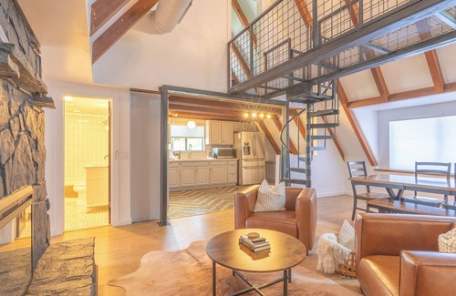 Lake Montezuma Cabin | Adventure A-Frame w King Bed, Fire-pit, Grill near Sedona & Arizona wine country