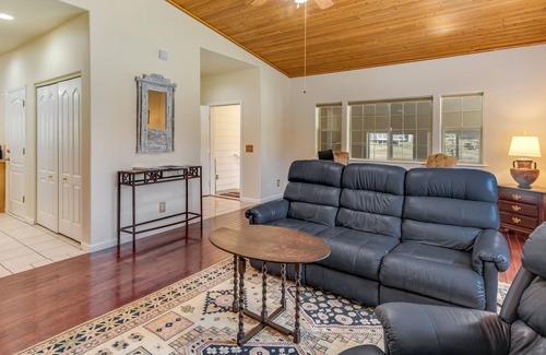 Pagosa Highlands House | Adventurer's retreat with gas fireplace, large yard, & grill - near hiking