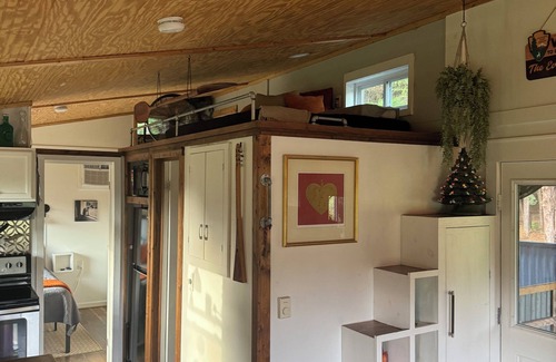 Barium Springs House | Adventurous tiny house! Located on 1 acre surrounded by evergreen forest