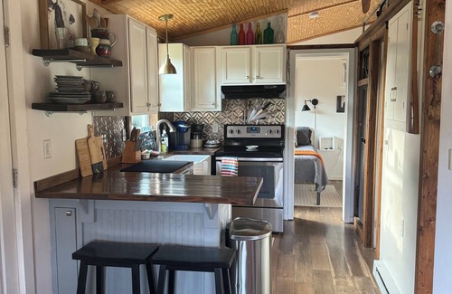 Barium Springs House | Adventurous tiny house! Located on 1 acre surrounded by evergreen forest