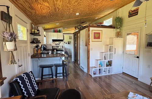 Barium Springs House | Adventurous tiny house! Located on 1 acre surrounded by evergreen forest