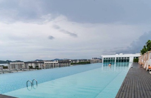 Kampung Sembulan Baru Condo | AE home#8min walk to imago kk city view @sutera avenue