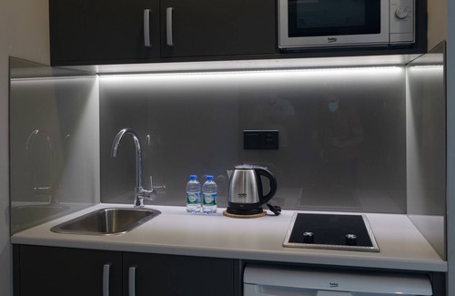 Cesme Apartment | AEGEAN Apartments Cesme - Studio Room, Double Bed with Kitchen