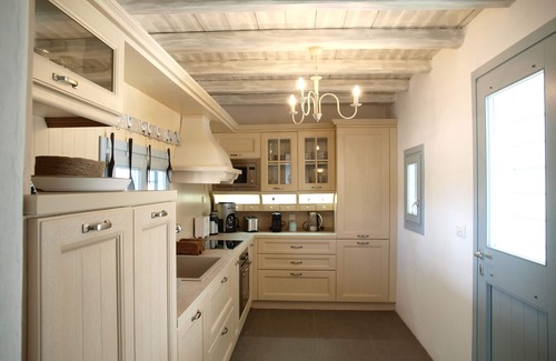 Chrissi Akti Villa | Aelia De Luxe Villa with Sea view and swimming pool