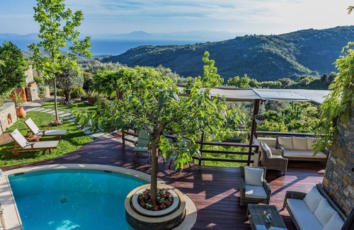 Milies Villa | Aenaon Residence - Private Pool, Panoramic View, Delicate Elegance [5 peolple]t