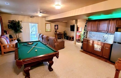 Briargate House | AF Academy Rancher - with walkout and fenced in play area for kids.