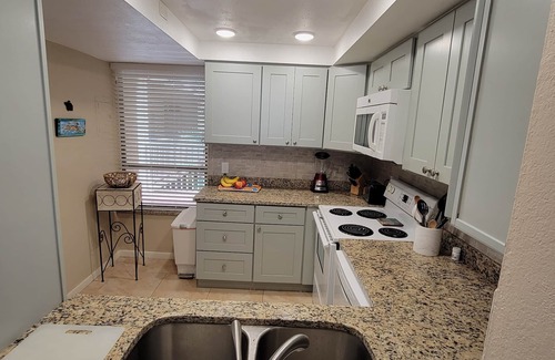 Redington Beach Condo | Affordable! Beautiful Gulf-front Condo on Quiet Beach. Distinctive Open Architec