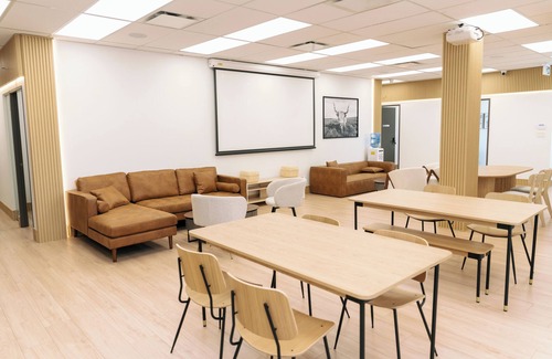 Fairview Apartment | Affordable Cozy Central Location Studio with Futon, 55' TV, Complementary Coffee