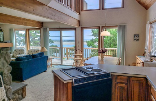 Netarts House | Affordable home with gorgeous bay and ocean views!