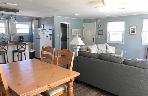 East End House | Affordable 2 bed, 1.5 bath Beach view home. Pet friendly, fenced back yard.