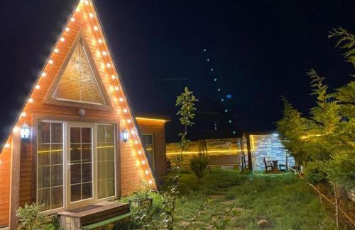 Azerbaijan House | Aframe in Forest & Lake