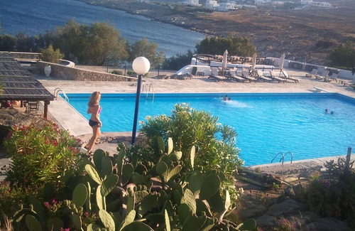 Ornos Villa | AFRODITE VILLA ON THE SEA (Private pool & beach)