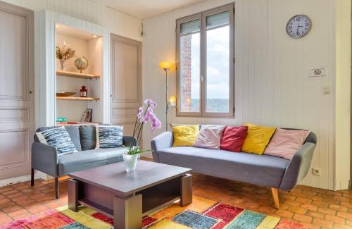 Gare-Jouvenet House | Agapanthes jolie maison de ville à Rouen avec extérieur terrasse
