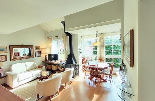 Bairro Lago Negro Apartment | Agradável Apt 2Quartos para família próx ao Lago Negro - 4 min do centro- com churrasqueira