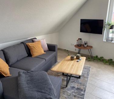 Ahaus Apartment | Ahaus: Stadtoase mit Terrasse & privater Garage