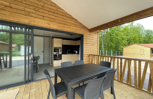 Giffaumont-Champaubert Ski Chalet | air-conditioned chalet rental at lac du der on the giffaumont water sports resort.