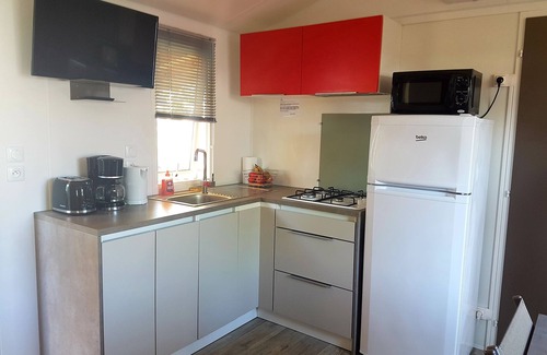 Talmont-Saint-Hilaire House | Air-conditioned mobile home 4/6 pers at Loyada campsite *