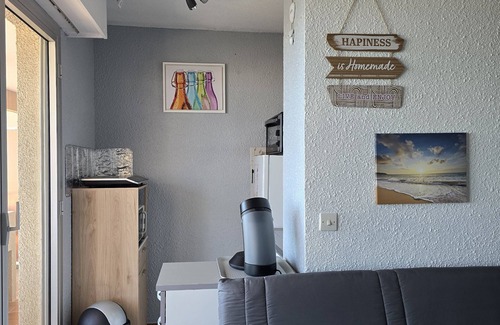 La Jetee Apartment | Air-conditioned 1 bedroom apartment, sleeps 3 in Canet-Plage