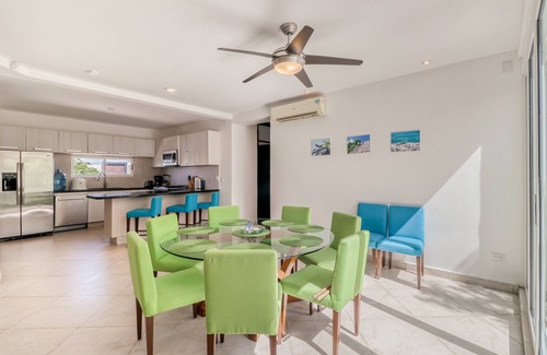 Playa del Carmen House | Air-conditioned penthouse with private rooftop, strong WiFi, pool & cabana