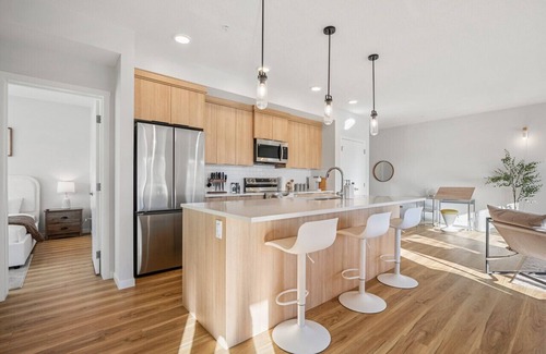 Southeast Calgary Apartment | Air Conditioned 2 BR Luxury Suite/w King Bed