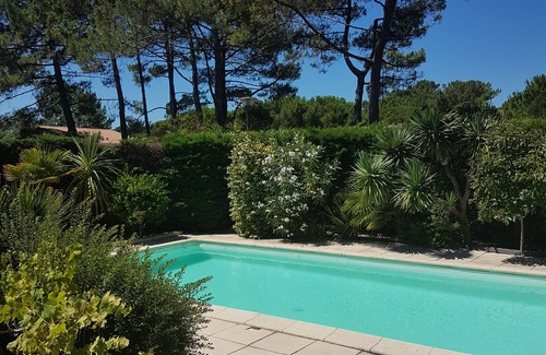 Biscarrosse Plage House | Air-conditioned "Carmen" villa with heated pool near the ocean