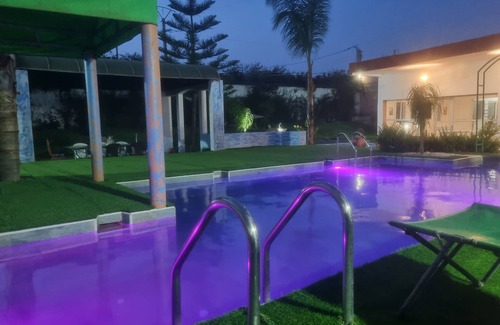 Saadla Villa | Air-conditioned family accommodation garden with private pool