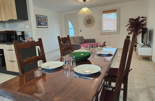 Argeles-sur-Mer Villa | Air-conditioned single-storey house between beach and village, quiet, terrace, garden.