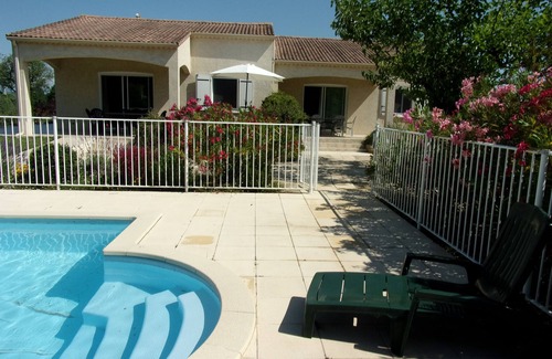 Potelieres House | Air-conditioned semi-detached house, 5 persons, Swimming pool, Gard limite Ardèche, Uzès
