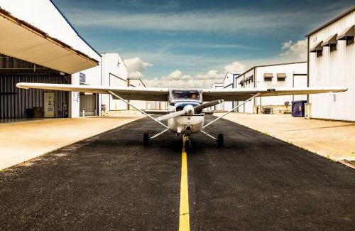 Haslet House | Airplane Hangar Loft - Coolest Stay in Fort Worth