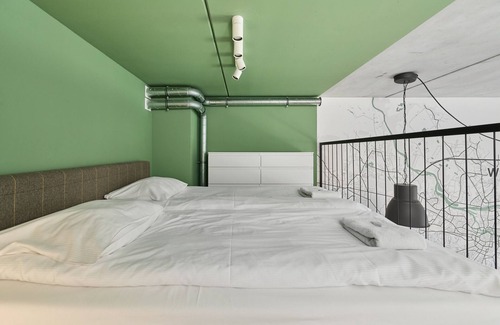 Fabryczna Apartment | Airport Apartments Zarembowicza | Airconditioning, mezzanine