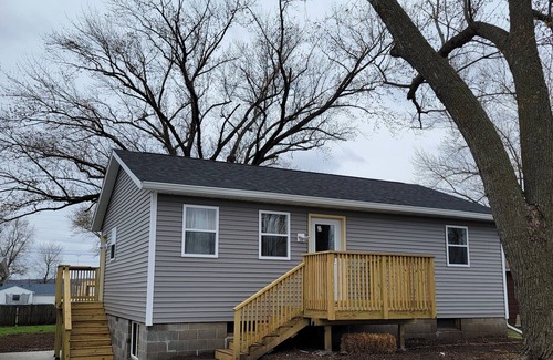 Quad Cities House | Airport Oasis - Remolded home less than 5 minutes from the airport