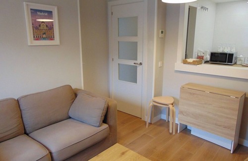 Rejas Apartment | Airport plenilunio suites beige by beBalmy
