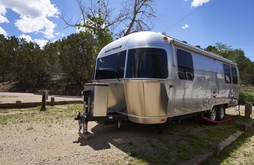 Zuzax House | Airstream New Mexico Glamping Tijeras hiking