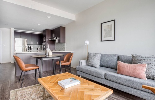 East Cambridge Apartment | Airy East Cambridge 1BR w/W/D & Gym, nr Lechmere T, by Blueground