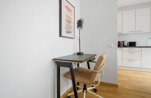 Gundeldingen Apartment | Airy Gundelingen 3.5 Room w/W/D & Storage, 8 min to Main, by Blueground