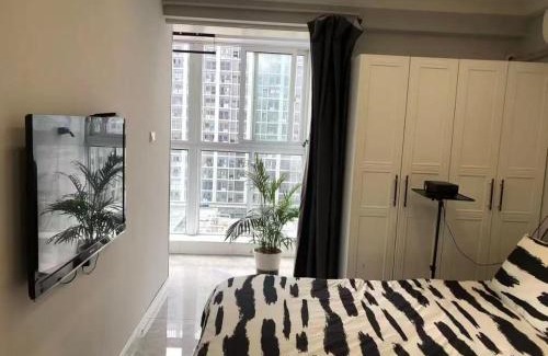 Huainan Apartment | Aisen Apartment Huainan Wanda Plaza Near City Center