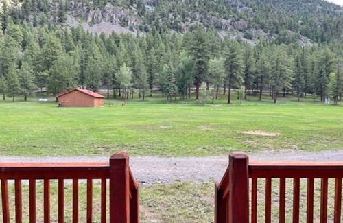 Alamosa Cabin | AIYM Camp Riverfront Duplex Cabin, Alamosa Canyon!