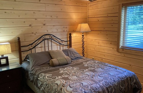 Delta Junction House | Alaska Range Hideaway luxury cabin w/ mountain view
