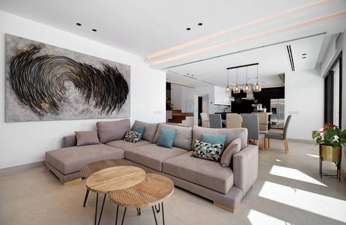 Los Gallos-Cerromolino Villa | "Alba Sea" Villa with Private Pool, 2 Private Terraces and Wi-Fi